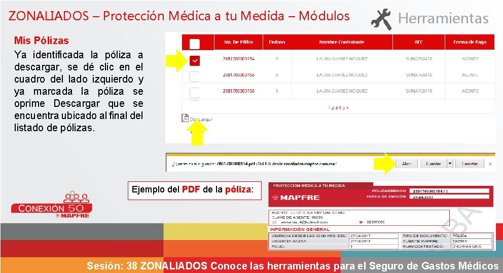 ZONALIADOS – Protección Médica a tu Medida – Módulos Herramientas Mis Pólizas Ya identificada