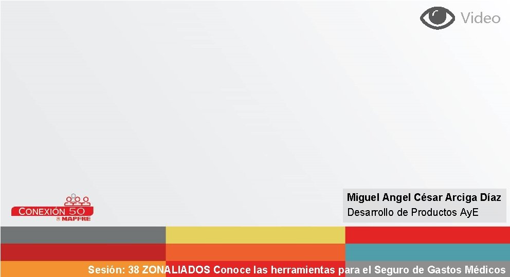 Video Miguel Angel César Arciga Díaz Desarrollo de Productos Ay. E Sesión: 38 ZONALIADOS