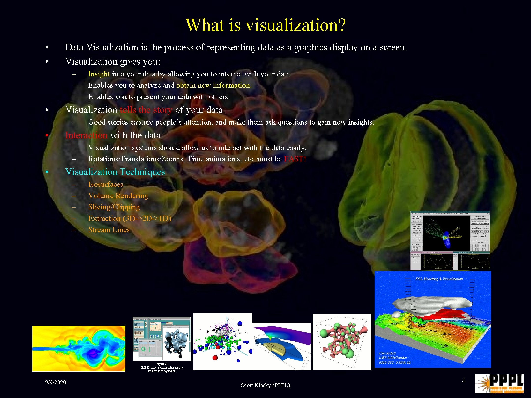 What is visualization? • • Data Visualization is the process of representing data as