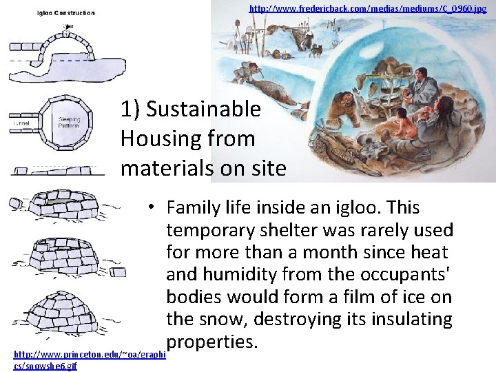 http: //www. fredericback. com/medias/mediums/C_0960. jpg 1) Sustainable Housing from materials on site • Family