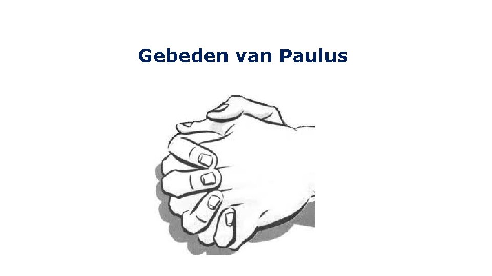 Gebeden van Paulus 