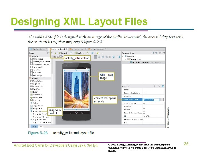 Designing XML Layout Files Android Boot Camp for Developers Using Java, 3 rd Ed.