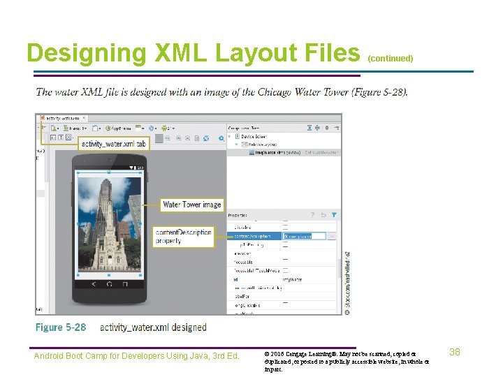 Designing XML Layout Files Android Boot Camp for Developers Using Java, 3 rd Ed.