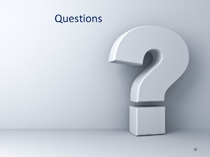 Questions 31 