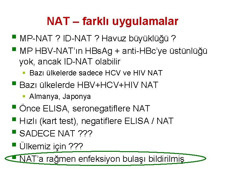 NAT – farklı uygulamalar § MP-NAT ? ID-NAT ? Havuz büyüklüğü ? § MP