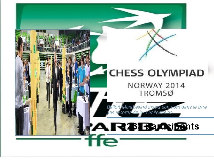 Belfort-Montbéliard inscrit son nom dans le livre des records de la manifestation. 1233 participants