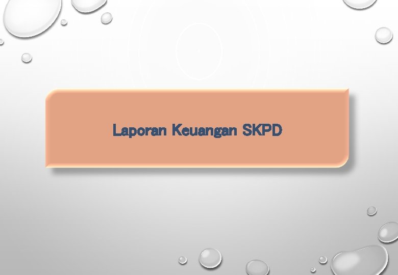 Laporan Keuangan SKPD 