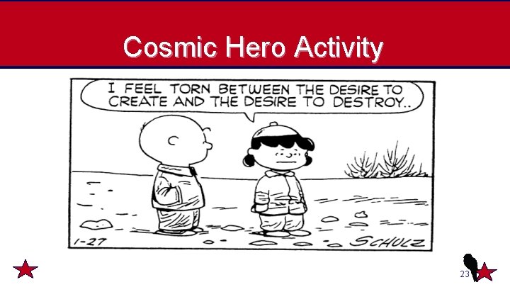 Cosmic Hero Activity 23 