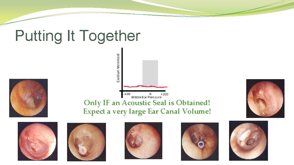 Putting It Together Only IF an Acoustic Seal is Obtained! Expect a very large Putting It Together Only IF an Acoustic Seal is Obtained! Expect a very large