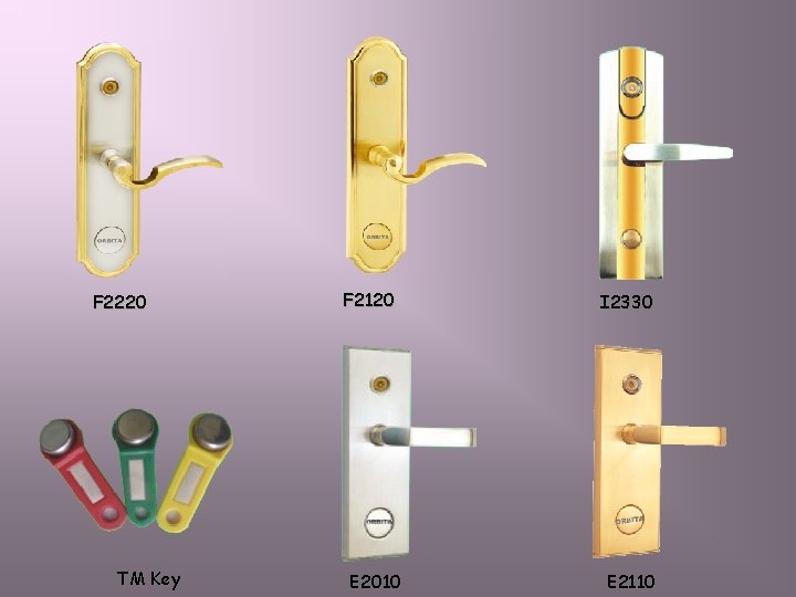 F 2220 TM Key F 2120 E 2010 I 2330 E 2110 