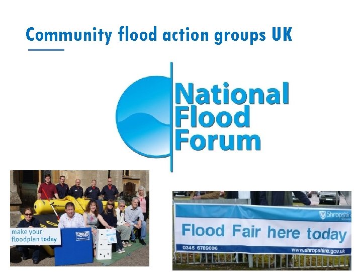 Community flood action groups UK 