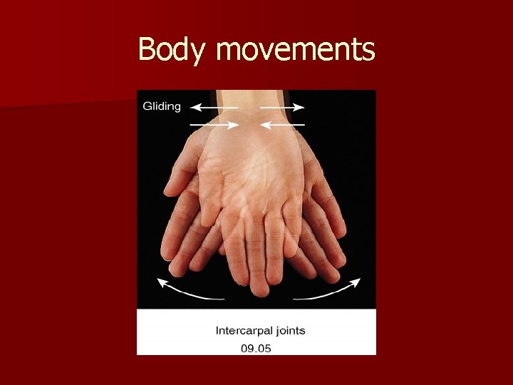 Body movements Body movements