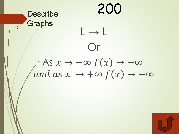  Describe Graphs 200 