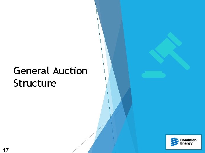General Auction Structure 17 