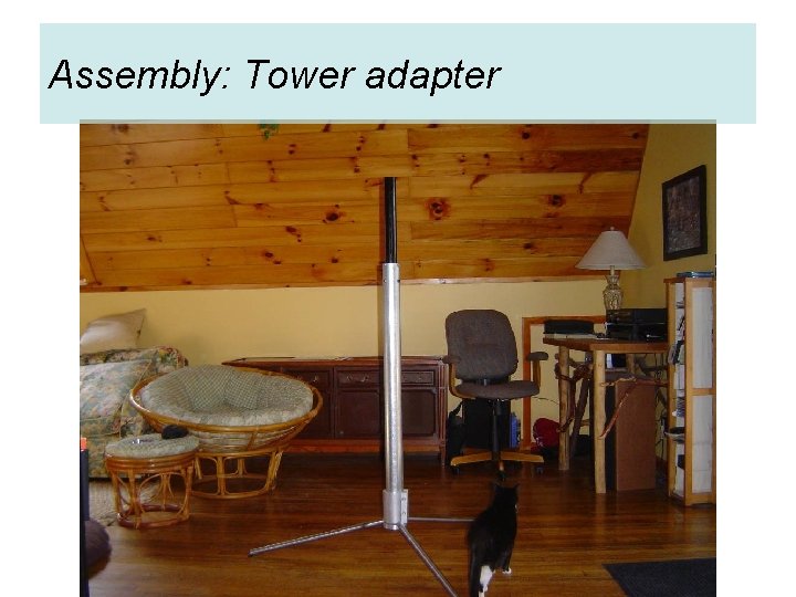 Assembly: Tower adapter 