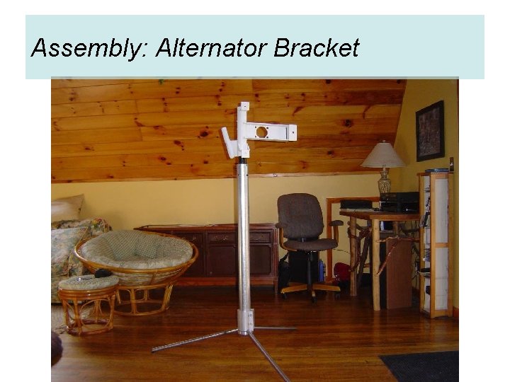 Assembly: Alternator Bracket 