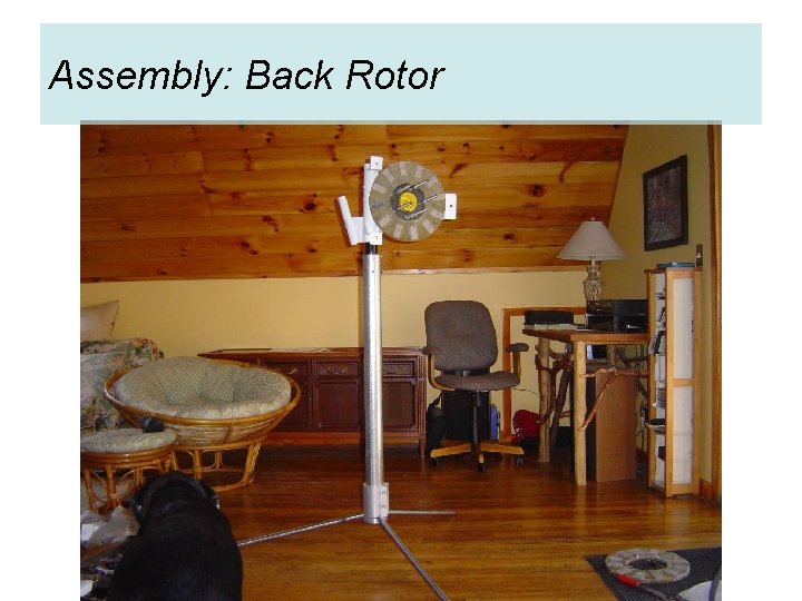 Assembly: Back Rotor 