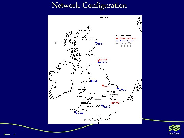 Network Configuration 00/XXXX 17 