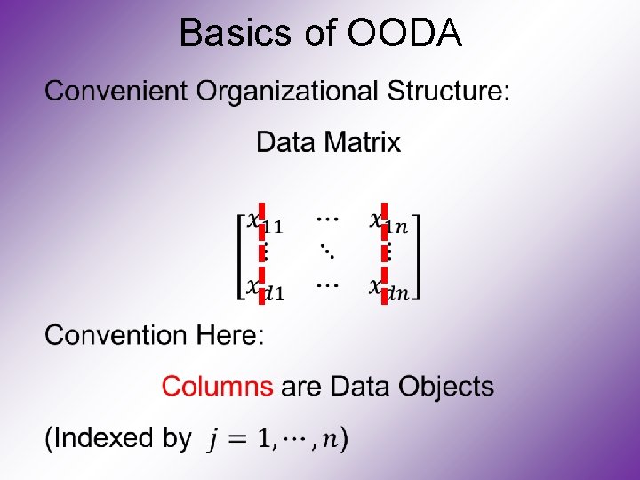 Basics of OODA 