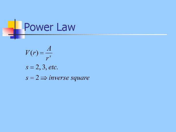 Power Law 