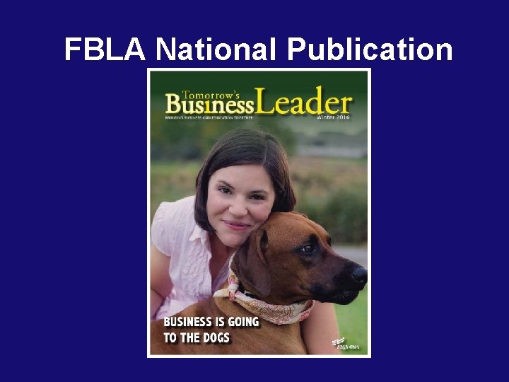 FBLA National Publication 