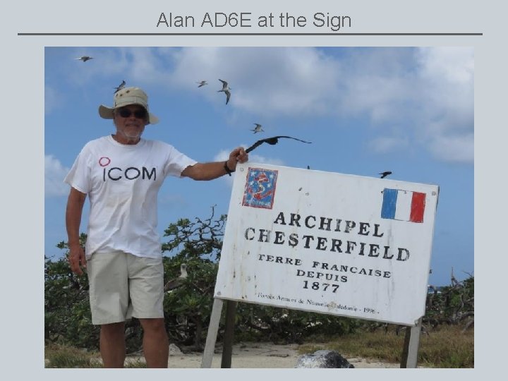 Alan AD 6 E at the Sign 