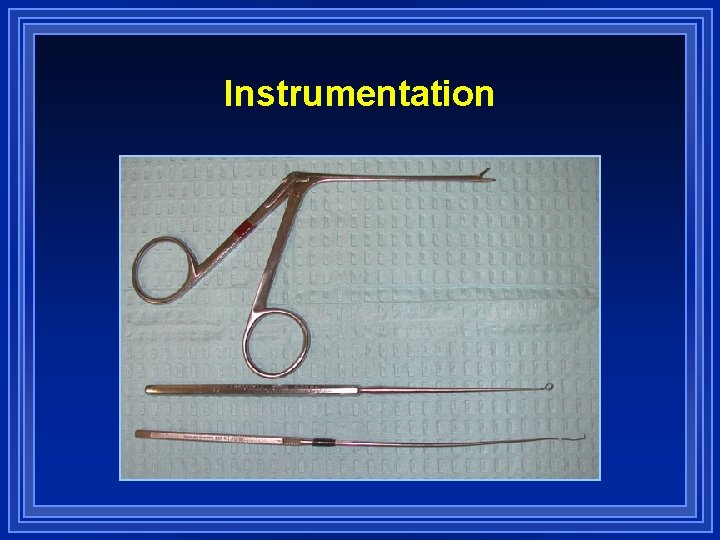 Instrumentation 