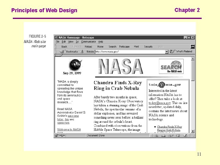 Principles of Web Design Chapter 2 11 