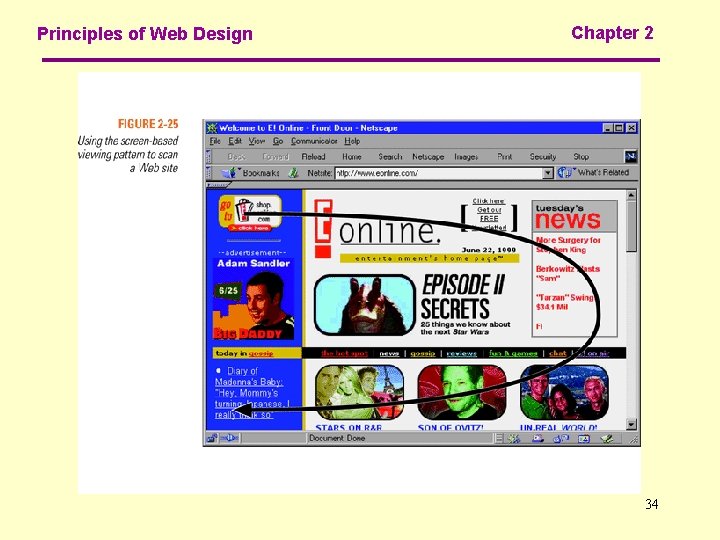 Principles of Web Design Chapter 2 34 