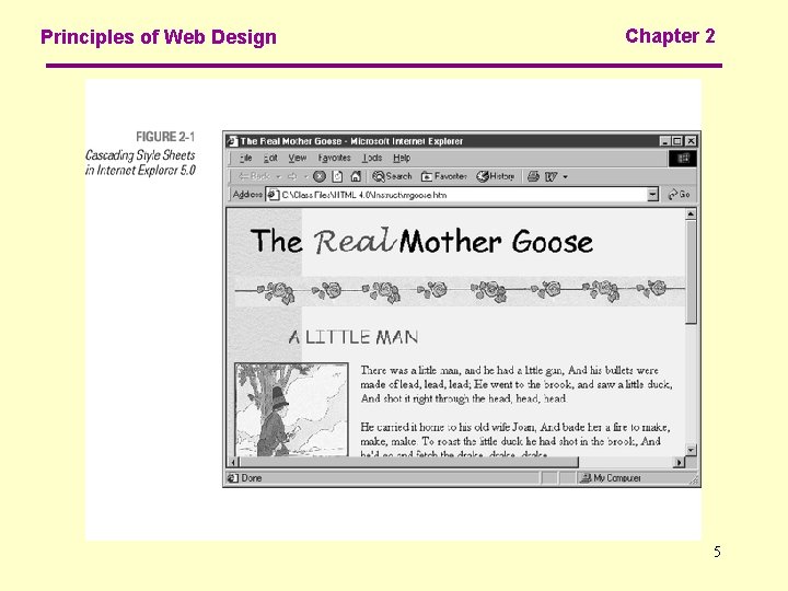 Principles of Web Design Chapter 2 5 