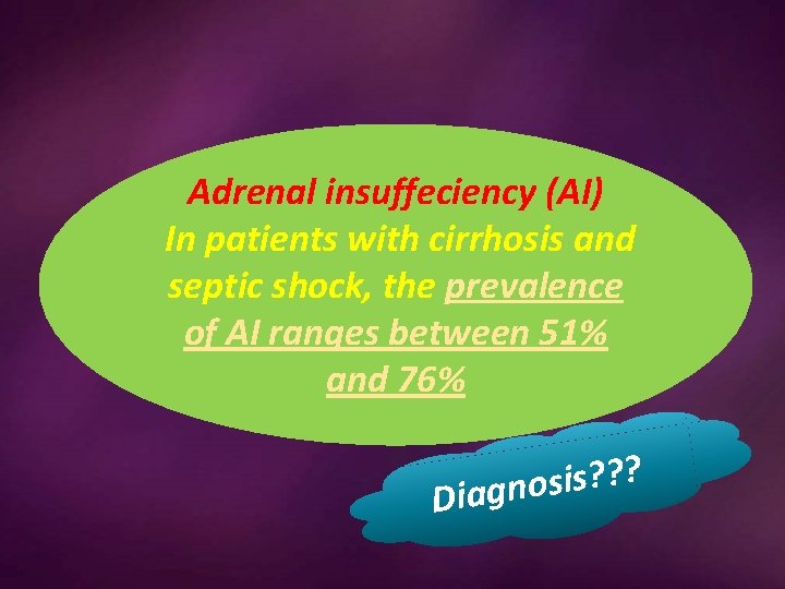 Adrenal insuffeciency (AI) In patients with cirrhosis and septic shock, the prevalence of AI
