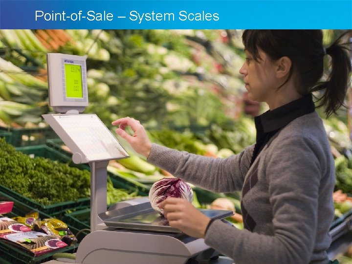 Point-of-Sale – System Scales A Visser Sales International 