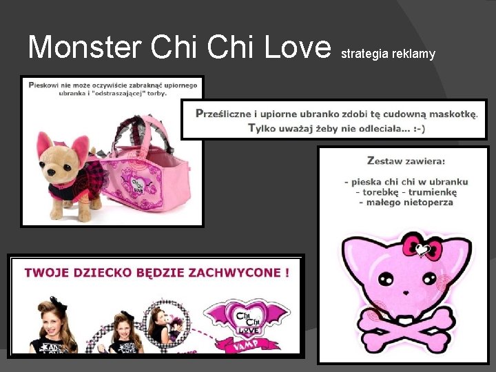 Monster Chi Love strategia reklamy 