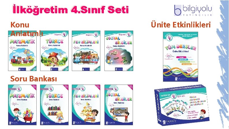 İlköğretim 4. Sınıf Seti Konu Anlatımlı Soru Bankası Ünite Etkinlikleri 