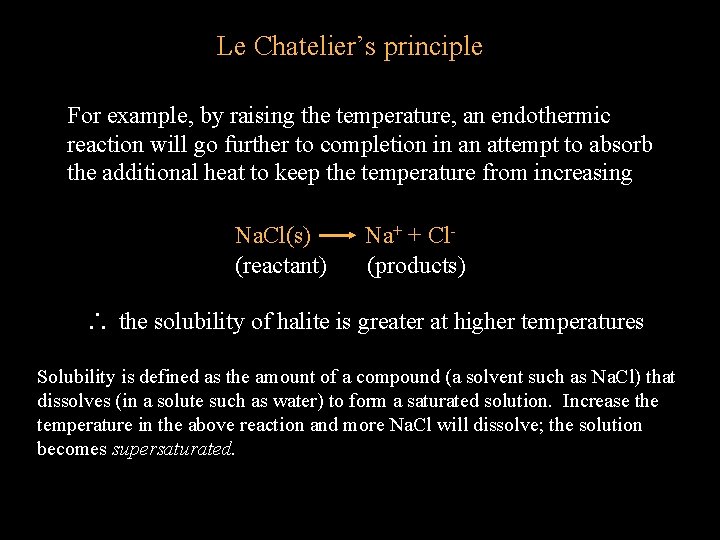 Acids and Bases Todays topic Le Chateliers Principle