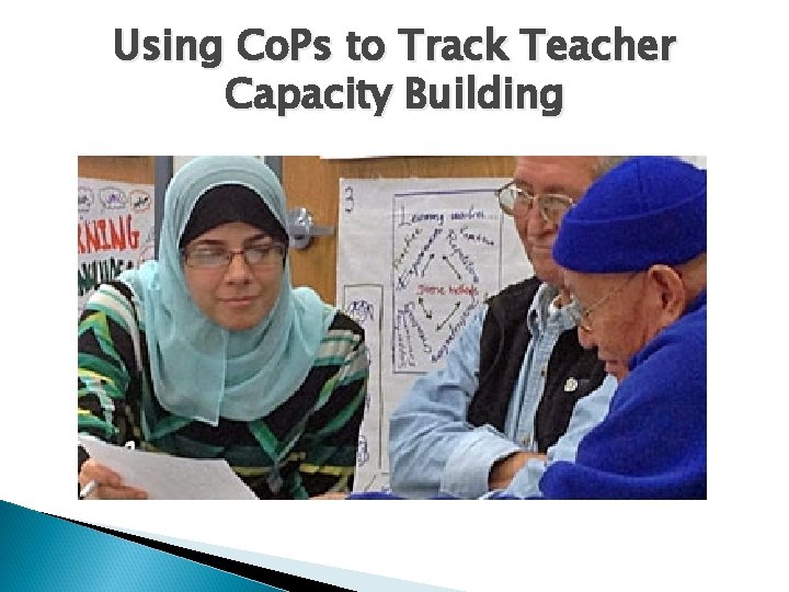 Using Co. Ps to Track Teacher Capacity Building Using Co. Ps to Track Teacher Capacity Building