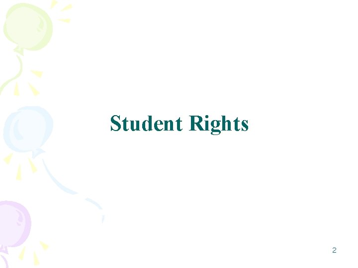 Student Rights 2 