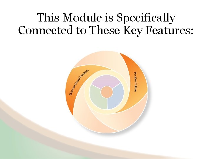 This Module is Specifically Connected to These Key Features: 