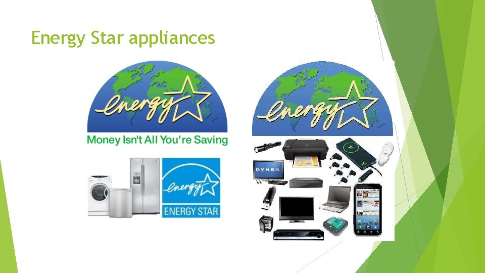 Energy Star appliances 