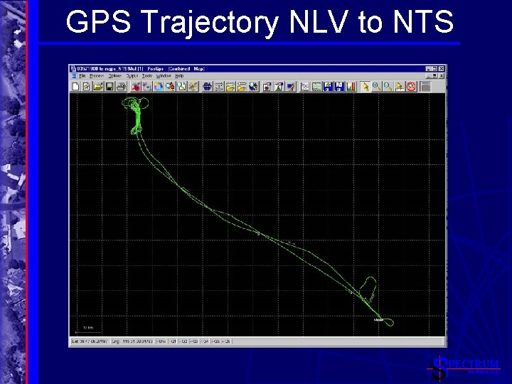 GPS Trajectory NLV to NTS PECTRUM MAPPING, LLC 