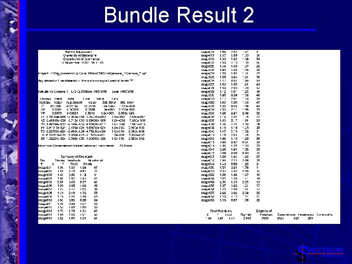 Bundle Result 2 PECTRUM MAPPING, LLC 