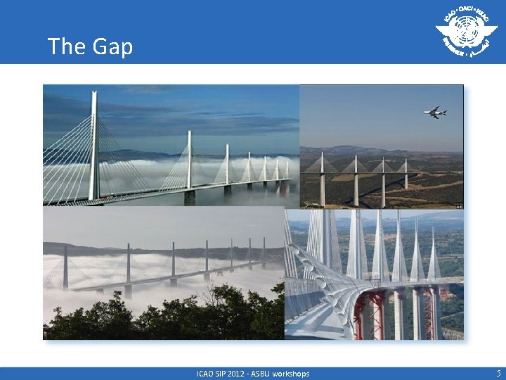 The Gap ICAO SIP 2012 - ASBU workshops 5 