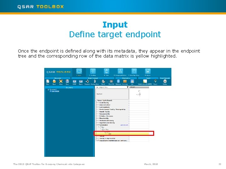 Input Define target endpoint Once the endpoint is defined along with its metadata, they