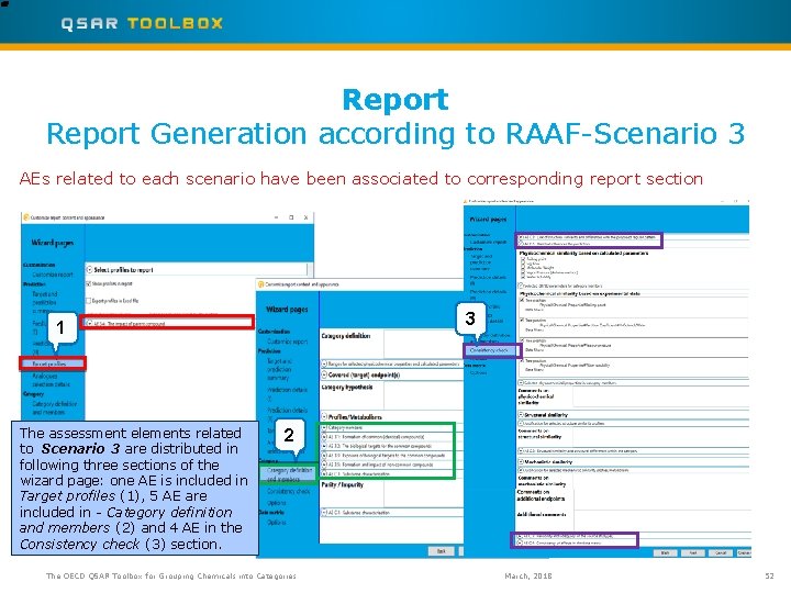 Report Generation according to RAAF-Scenario 3 AEs related to each scenario have been associated