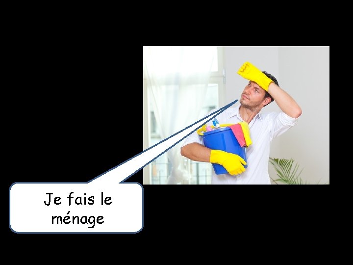 Je fais le ménage 