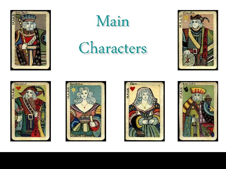 Main Characters 