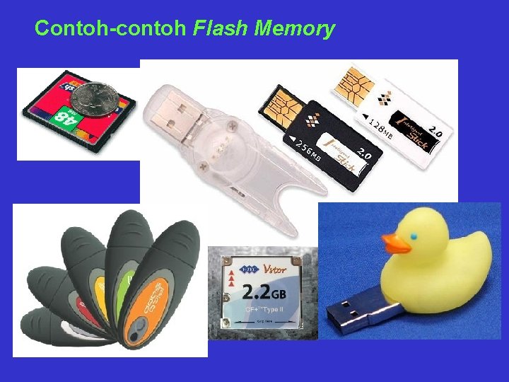 Contoh-contoh Flash Memory 