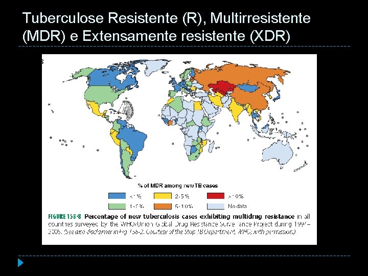 Tuberculose Resistente (R), Multirresistente (MDR) e Extensamente resistente (XDR) 