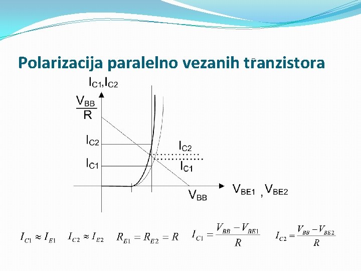 Polarizacija paralelno vezanih tranzistora 