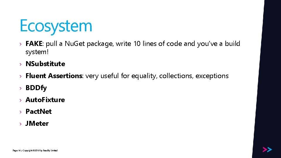 Ecosystem › FAKE: pull a Nu. Get package, write 10 lines of code and